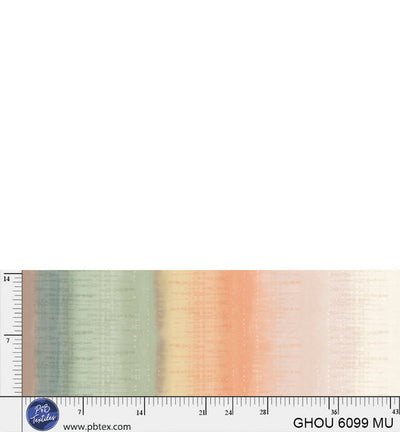 Golden Hour Multi Ombre Cotton Fabric 44"/45" Per Yard