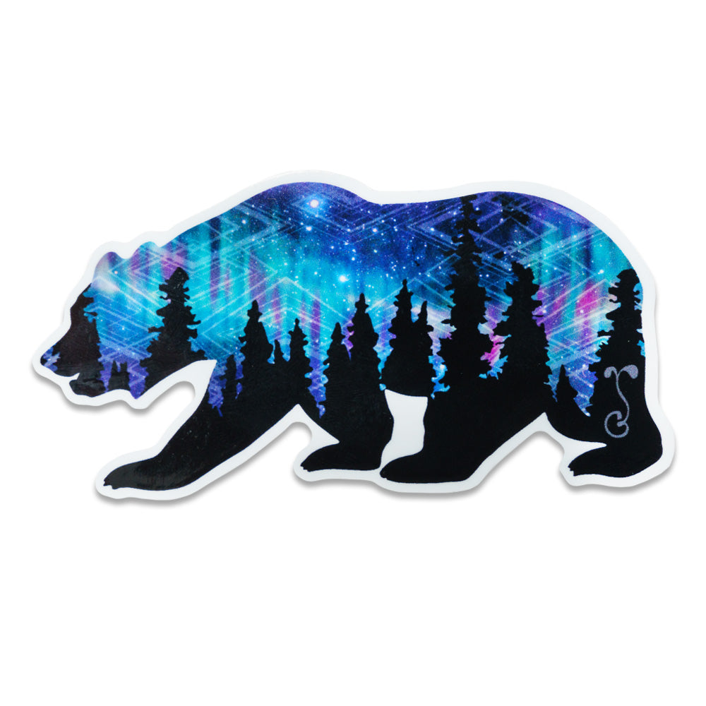Pegatina de Oso Marino de Laser Camp