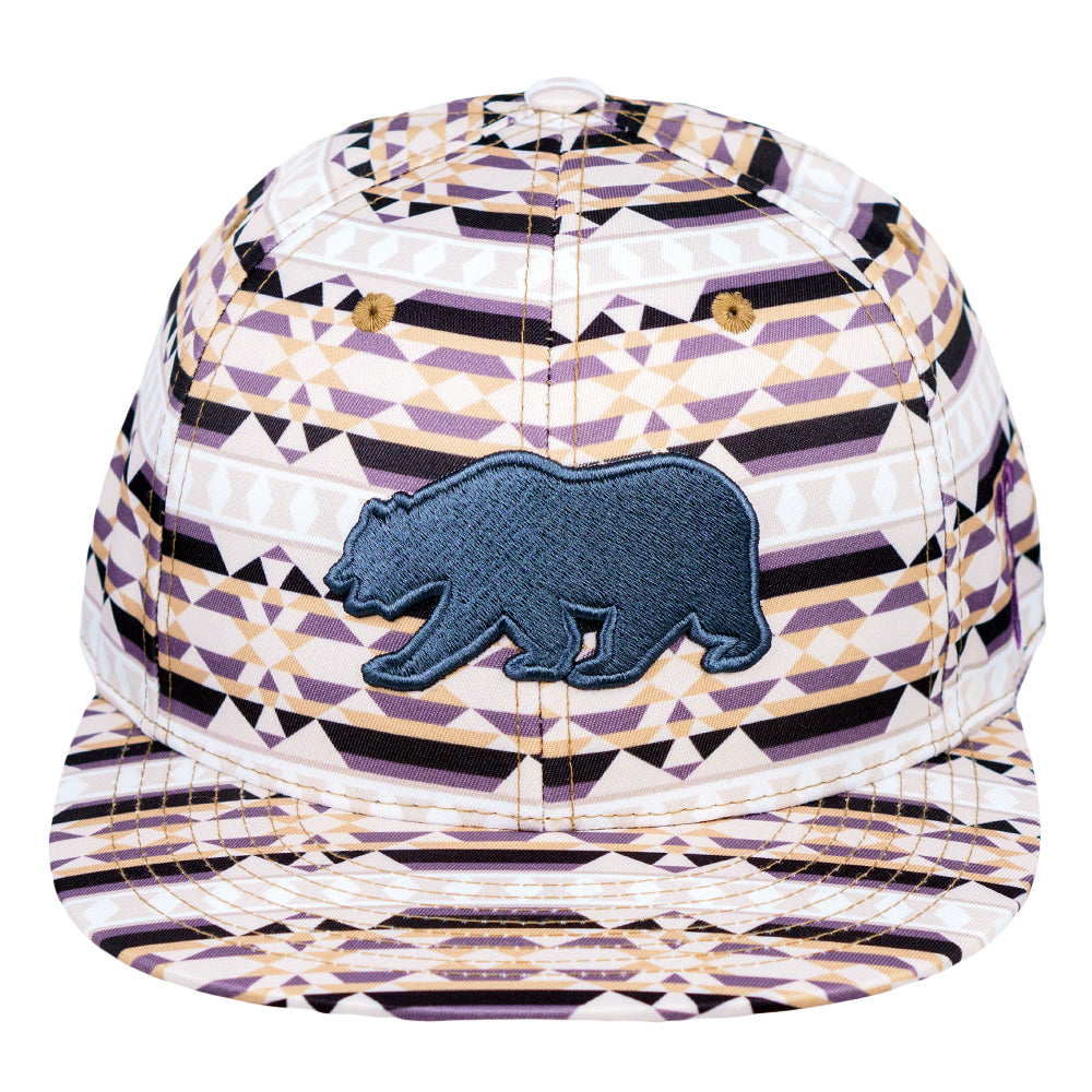 Gorra Ajustada con Patrón Sahara
