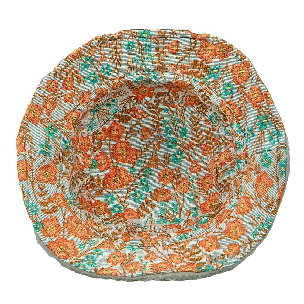 Chapeau seau réversible floral de la collection Bear