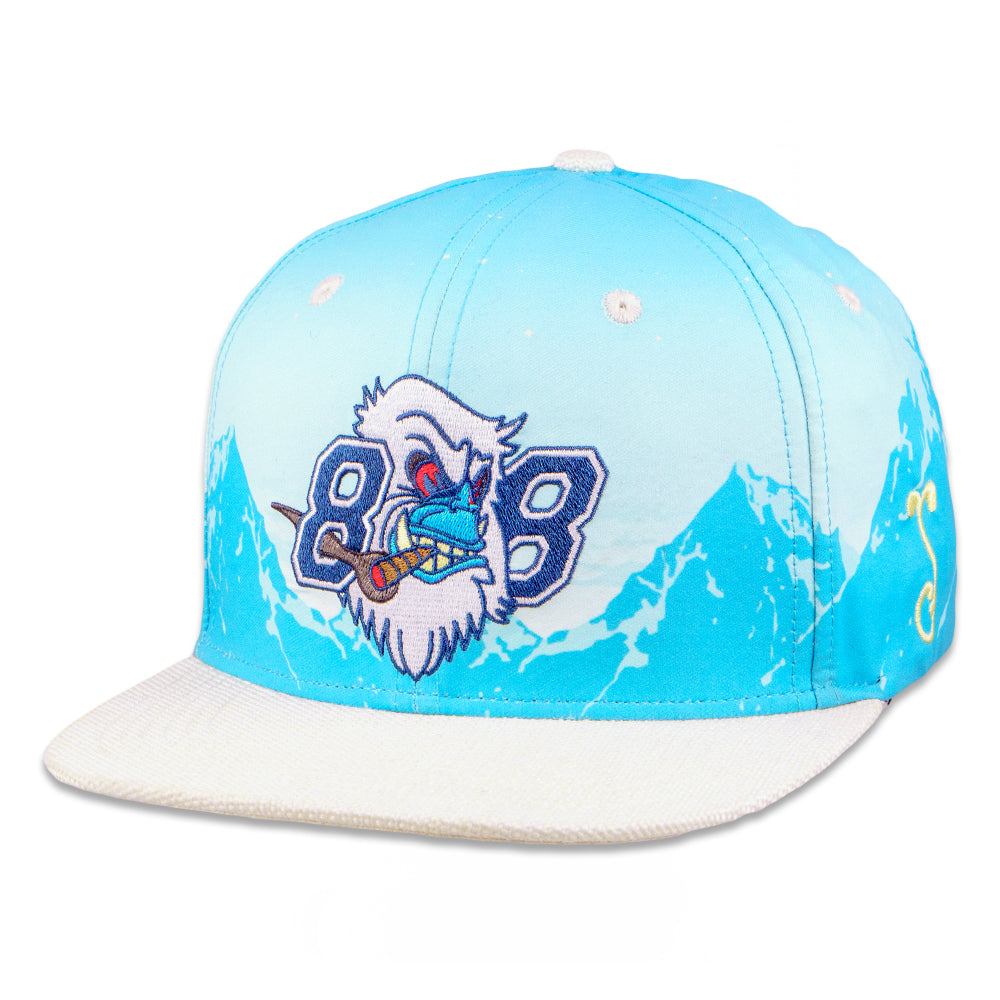 Casquette Snapback ELEV808 x Grassroots Yeti Blue