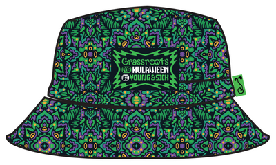 Hulaween 2024 Swamphead Purple Bucket Hat