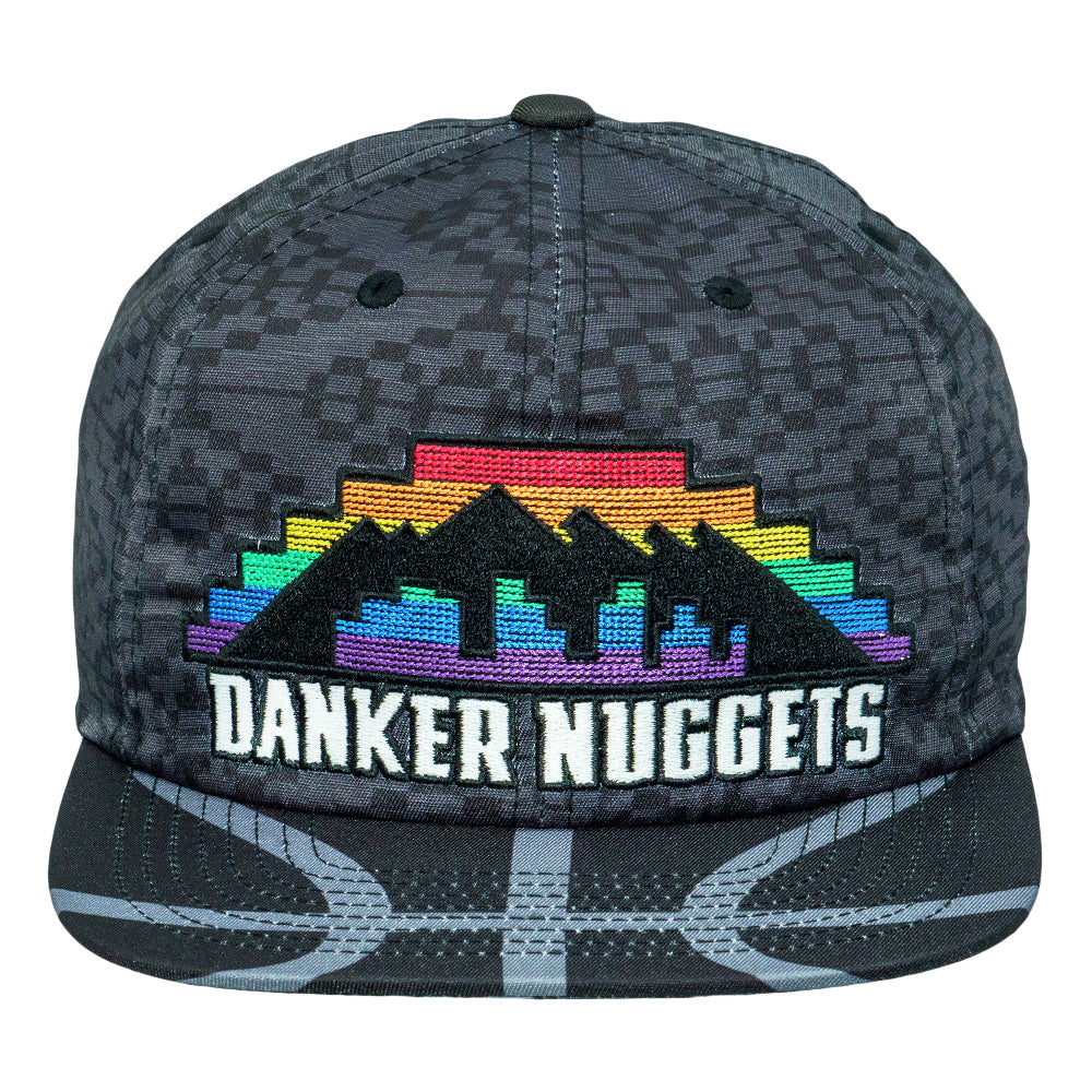 Gorra Snapback Negra Sin Estructura Danker Nuggets Pyramid