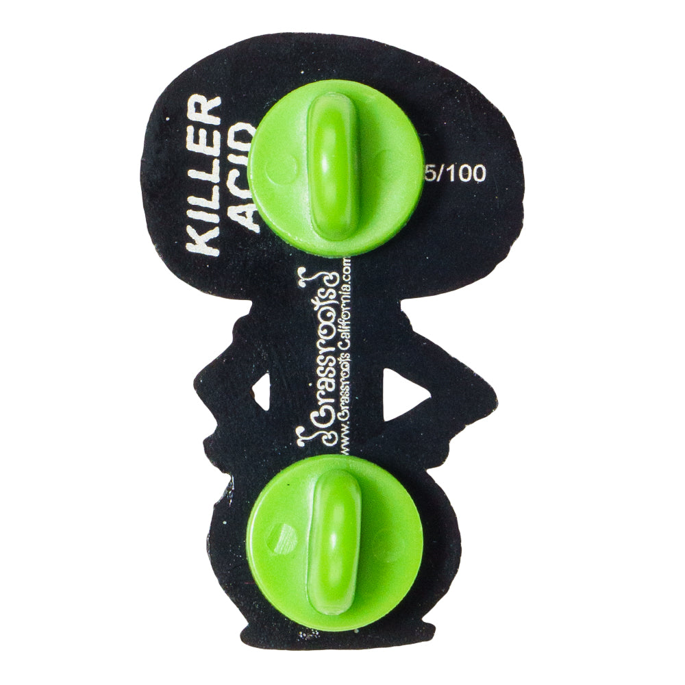 Killer Acid Mushroom Yellow Enamel Pin