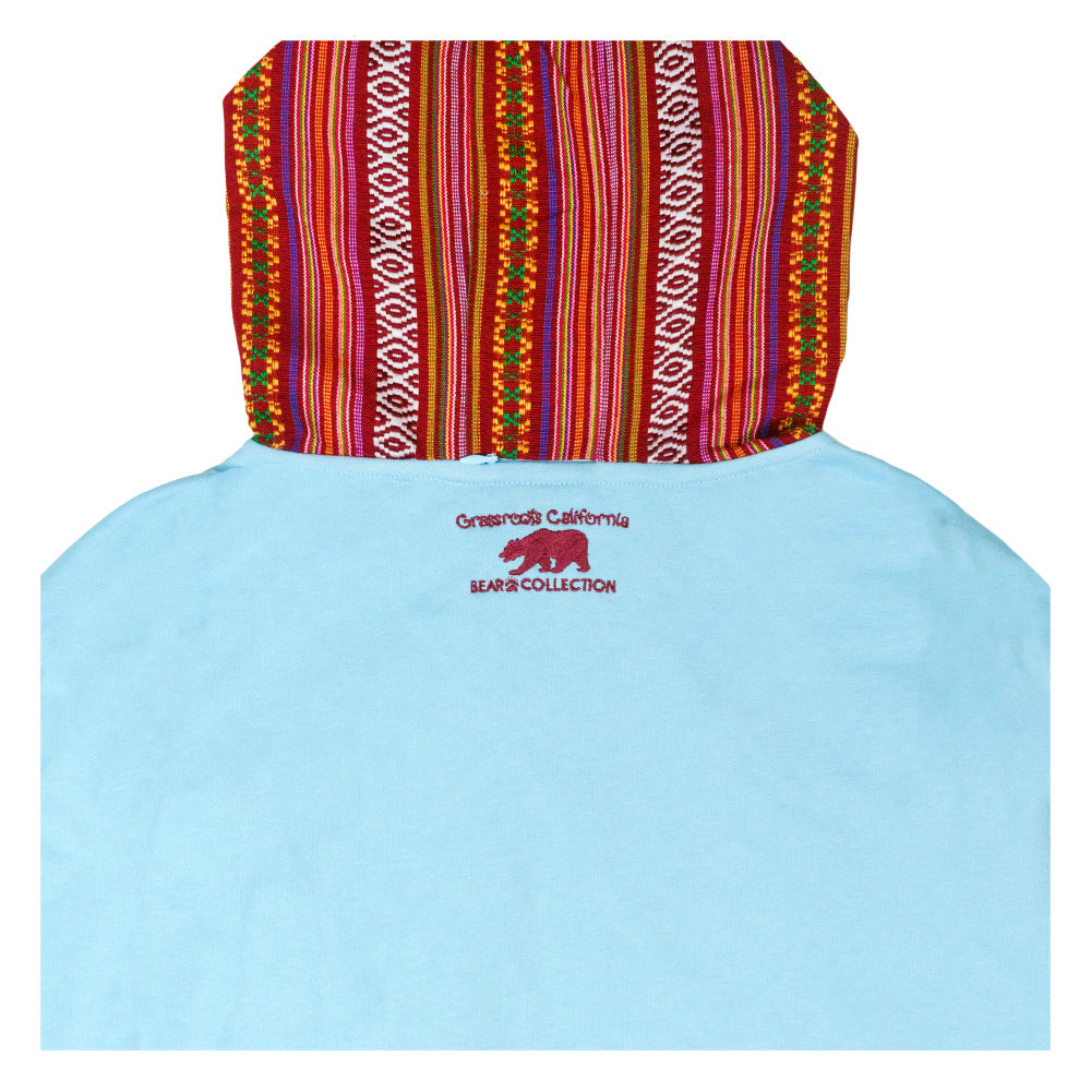Sudadera con capucha alta Removable Bear Phoenix Blue