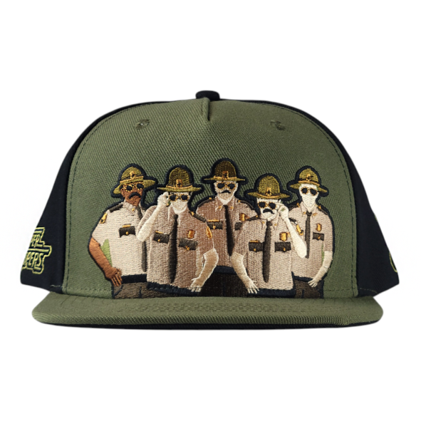 Casquette Snapback Verte Super Troopers 3 Squad