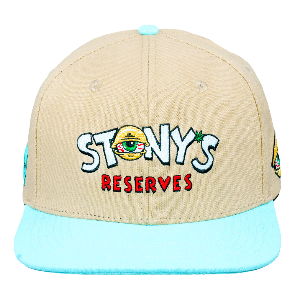 Stonys Reserves Beige Snapback Hat