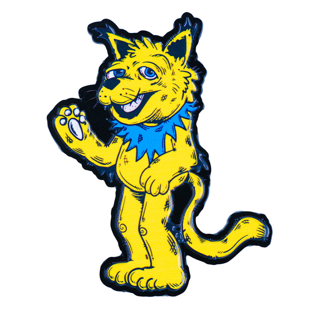 Vincent Gordon Dead Cats Yellow Cat Pin - Korvel