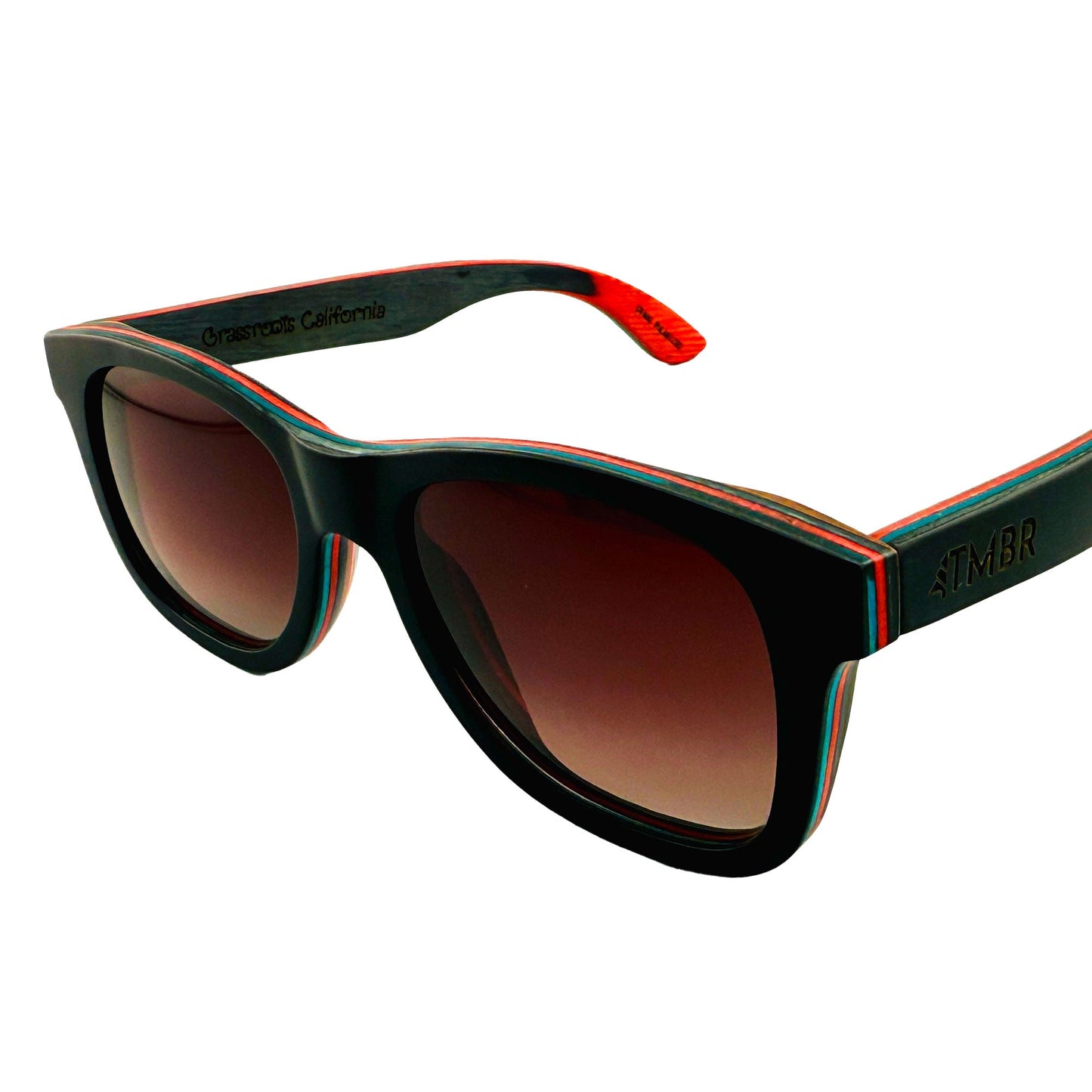 Lunettes TMBR Jerry Garcia The Traveler Noir avec verres roses