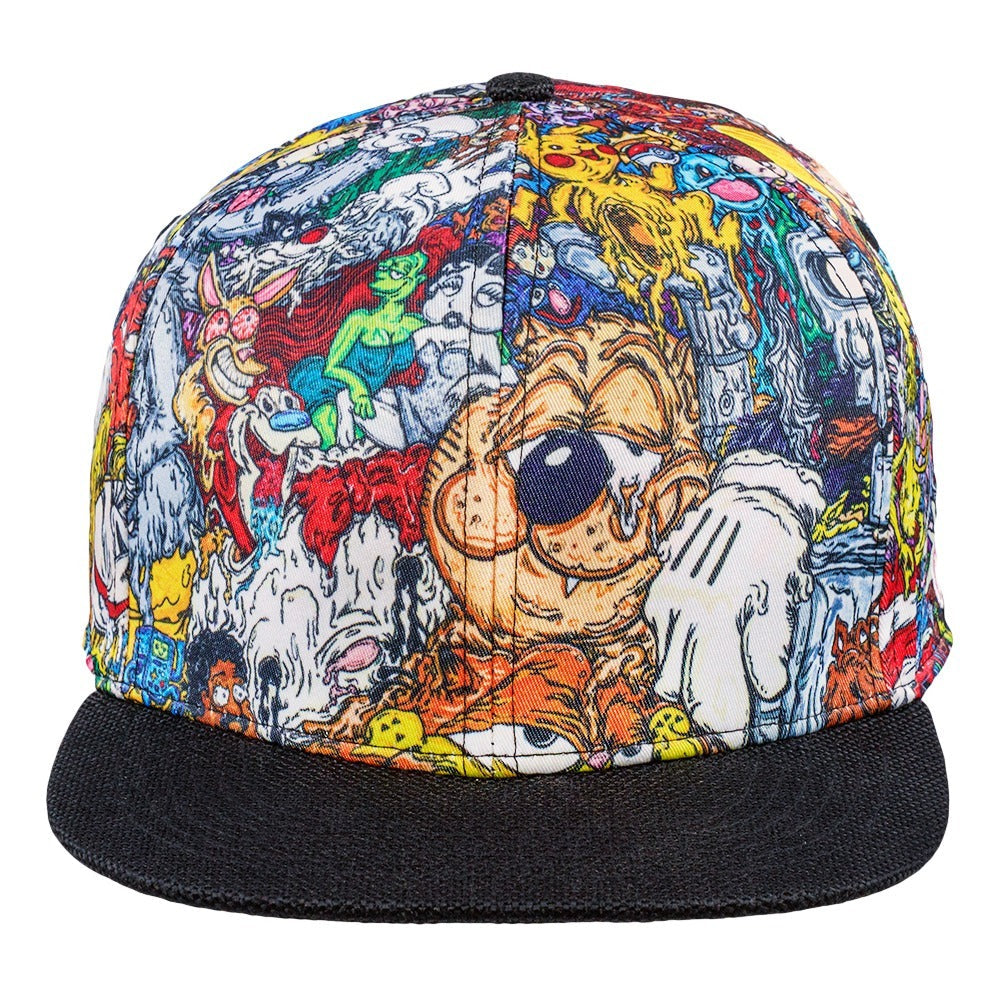 Vincent Gordon Exclusive Cartoon Gumbo Fitted Cap - Korvel