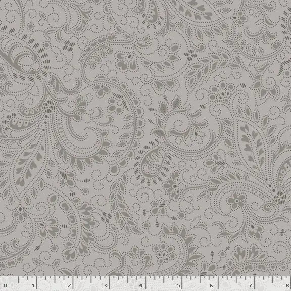 Tissu large en coton Grey Piecemakers Sampler par yard