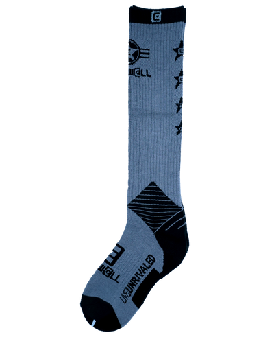 Stylish Gray Knee-High Socks for Ultimate Comfort - Korvel