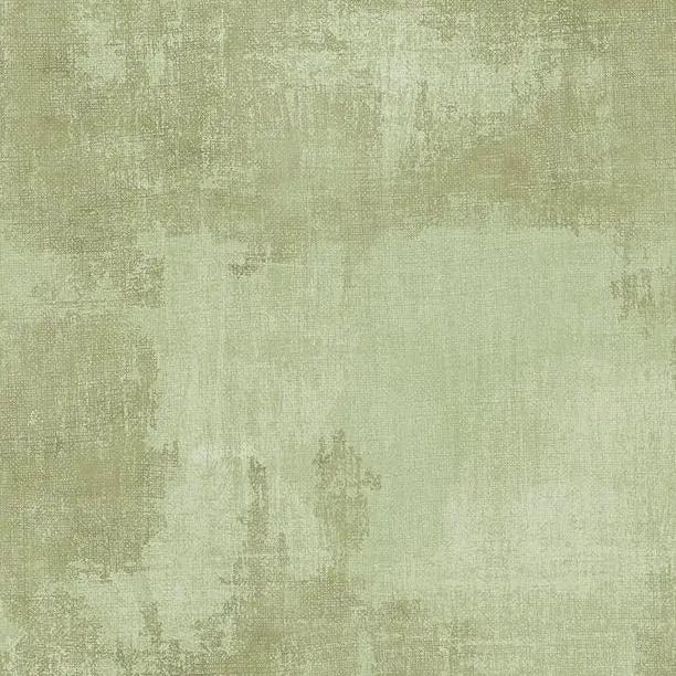 Green Dry Brush Matcha Cotton Wideback Fabric per Yard