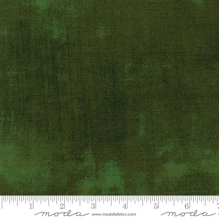Tissu Vert Grunge Basics Forêt 44"/45" par Yard