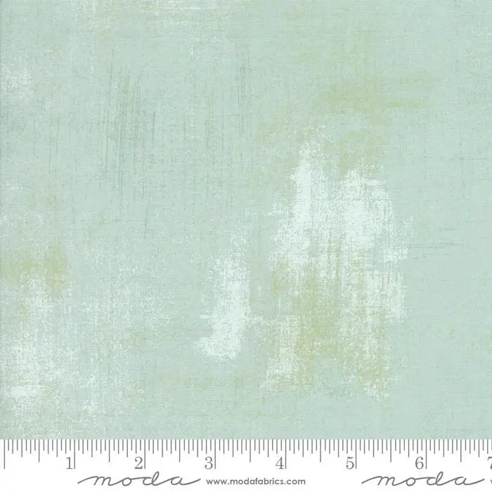 Tissu Green Grunge Basics Mint - 44"/45" par yard