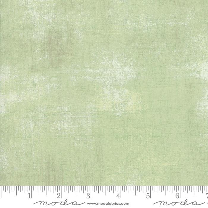 Tela Verde Grunge Basics Invierno Menta - 44"/45" Por Yarda