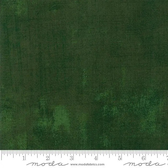 Green Grunge Basics Winter Spruce Fabric - 44/45" Per Yard