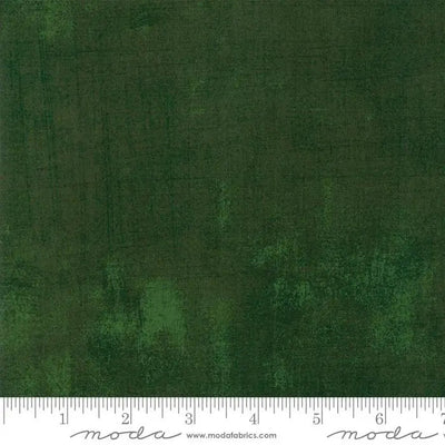 Green Grunge Basics Winter Spruce Fabric - 44/45" Per Yard