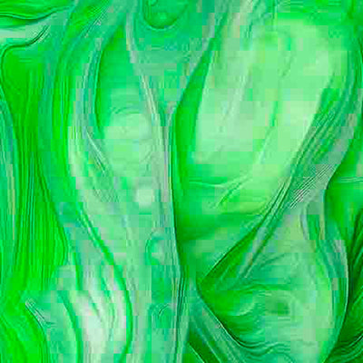 Tela de Algodón Ombre Wave Horizontes Verdes - 44"/45" por Yarda