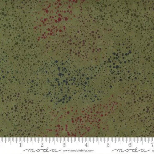 Green Kansas Troubles Cotton Wideback Fabric per Yard