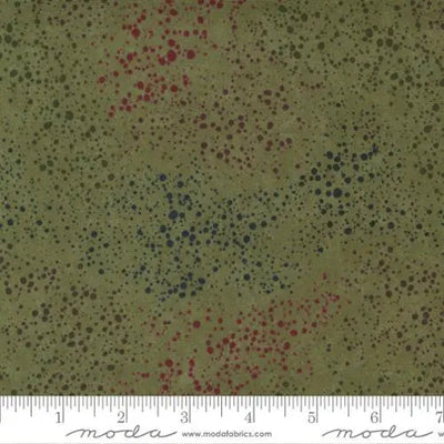 Tissu Large Kansas Troubles en Coton Vert par Yard