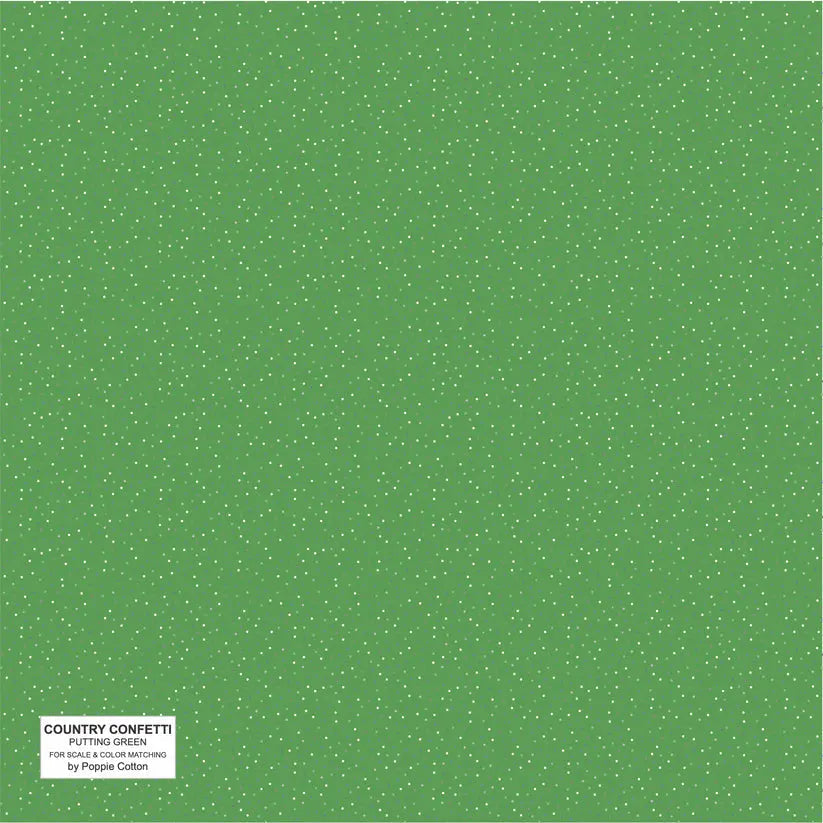 Premium Green Cotton Fabric for Crafting - 44"/45" Per Yard