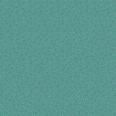 Green Teal Lakehouse Cotton Fabric - 44"/45" Per Yard