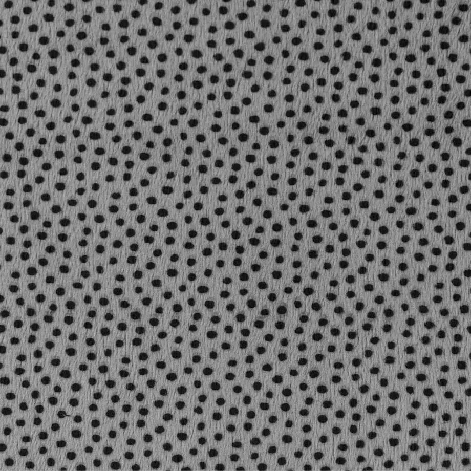 Tissu Charcoal Dottie Cuddle Extra Large Gris par Yard