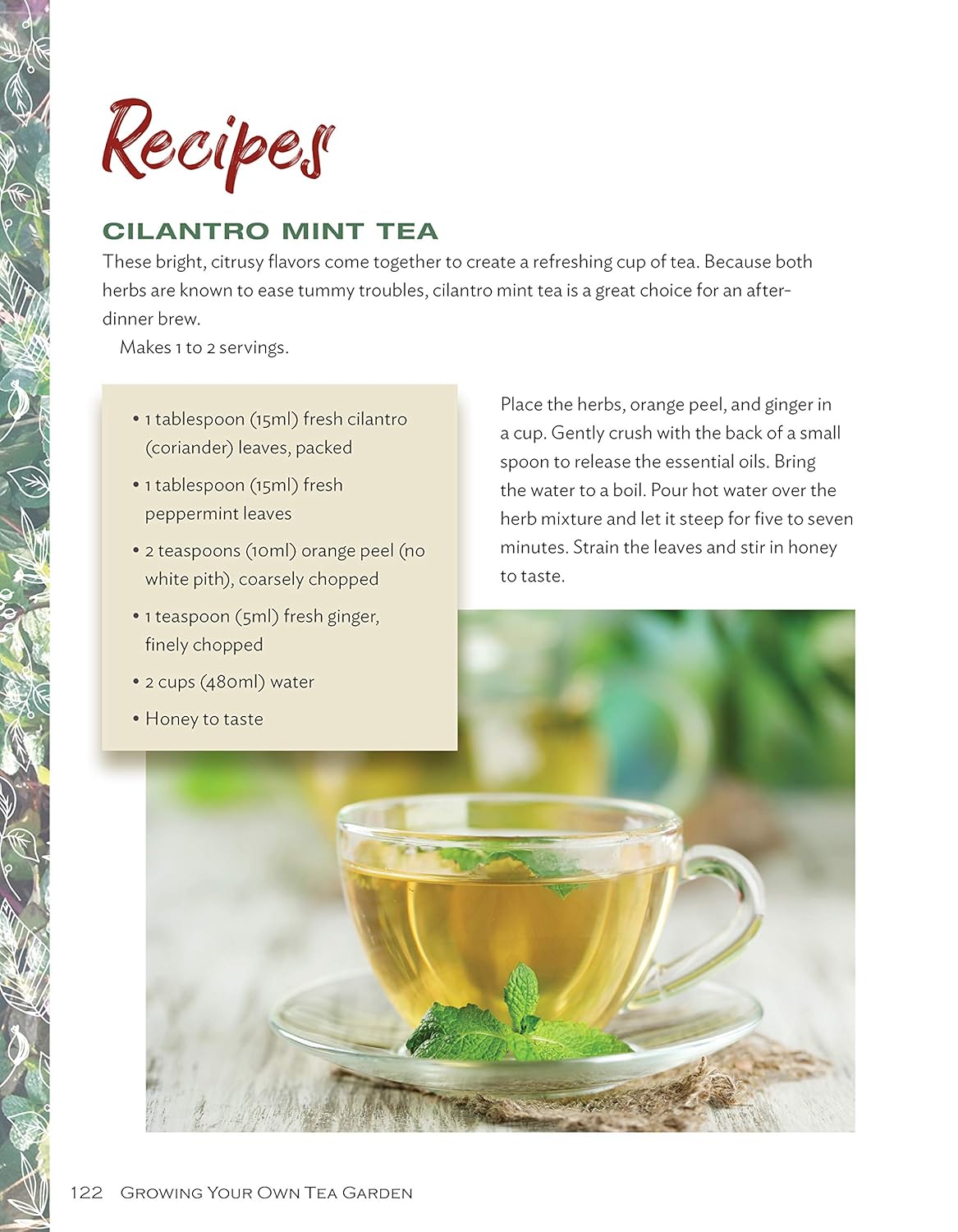 Growing Your Own Tea Garden: The Guide to Growing and Harvesting Flavorful Teas in Your Backyard (CompanionHouse Books) Create Your Own Blends to Manage Stress, Boost Immunity, Soothe Headaches & More (Spiral Bound) - Korvel