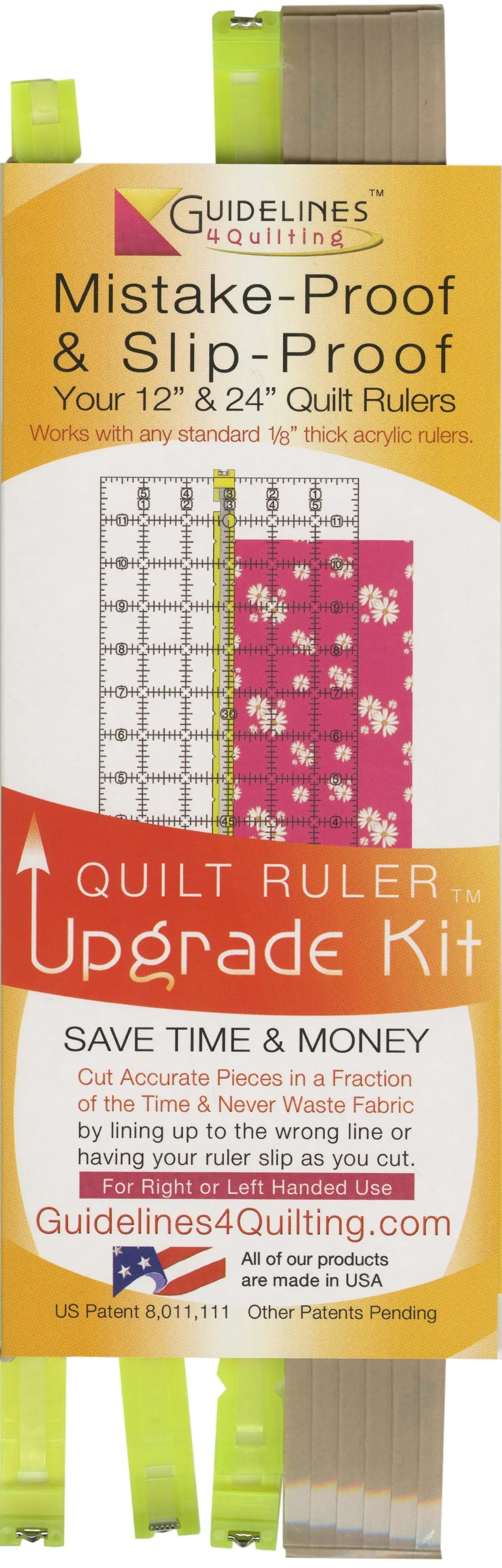 Kit de mise à niveau du règle de quilt Guidelines