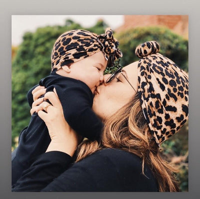 Luxury Modern 2PCS Baby and Mom Headbands Set