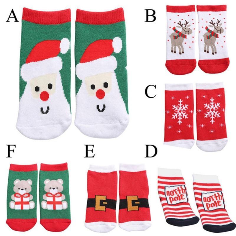 Chaussures d'hiver pour bébés unisexes - Premiers pas avec le charmant Père Noël