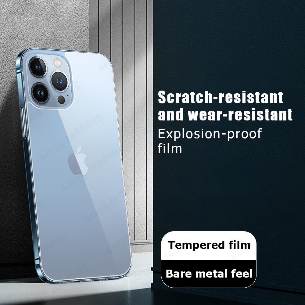 Protector de Espalda de Vidrio Templado Premium para Modelos de iPhone