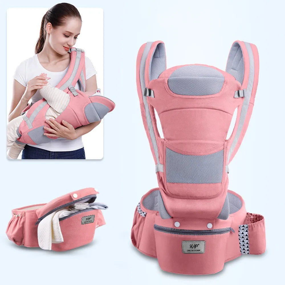 Ergonomic 3-in-1 Baby Carrier for Infants and Toddlers