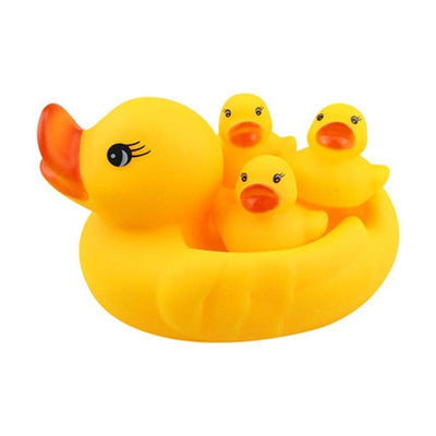 Cute Floating Duck Bath Toy Set for Kids