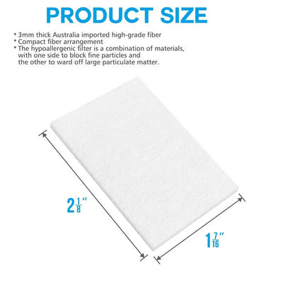 Premium Ventilator Filter Cotton for S9/S10 - 20pcs