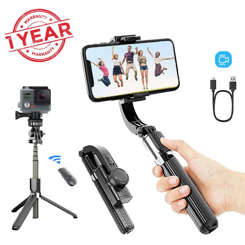 Estabilizador de Gimbal Universal para Smartphone de Mano