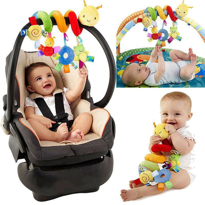 Vibrant Baby Activity Spiral - Engaging Travel Toys for Infants - Korvel