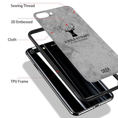 Deer Cloth Phone Case for Huawei Honor 20 Pro Lite 10 10i 8A 8C 8X 8S 9X PRO 7X 7S 7A Honor 7C 9 20s 9A Soft Silicone Frame Case - Korvel