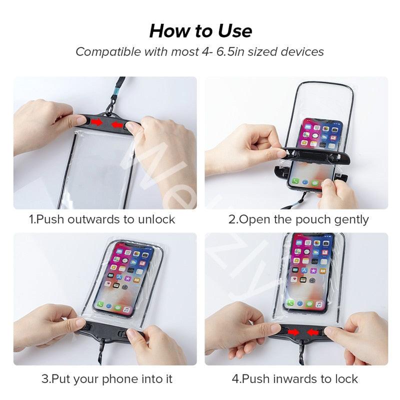 Waterproof Phone Case for iPhone - Premium Protection