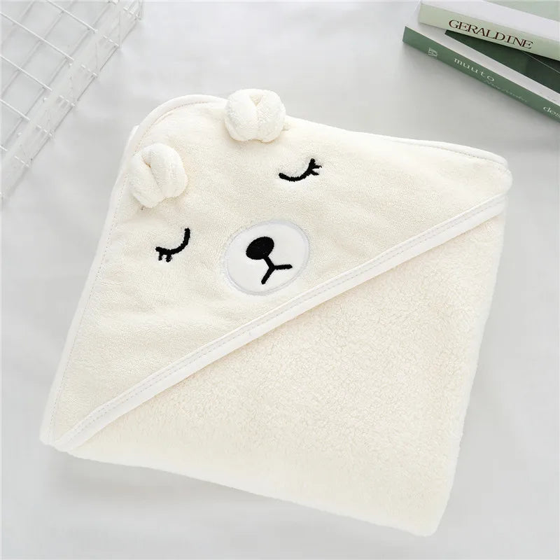 Serviette à Capuche Super Douce pour Tout-Petits et Nourrissons