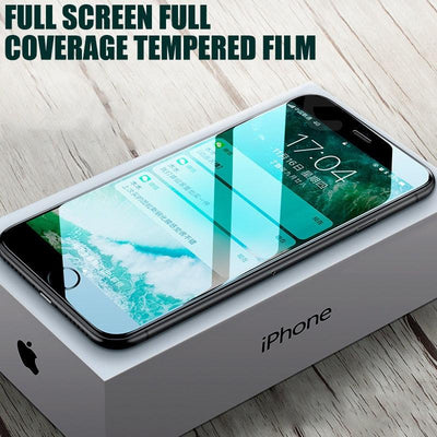 11D Full Cover Protective Glass for iPhone Models