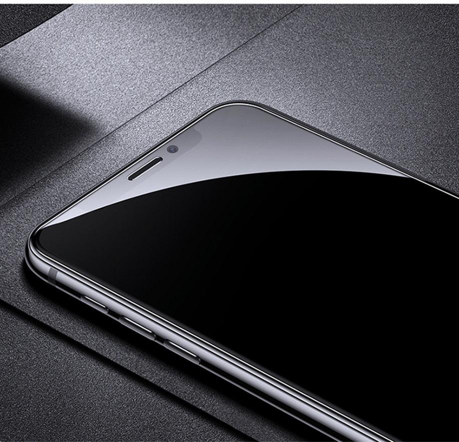 Protector de Pantalla de Vidrio Templado de Cubierta Completa 60D para iPhone