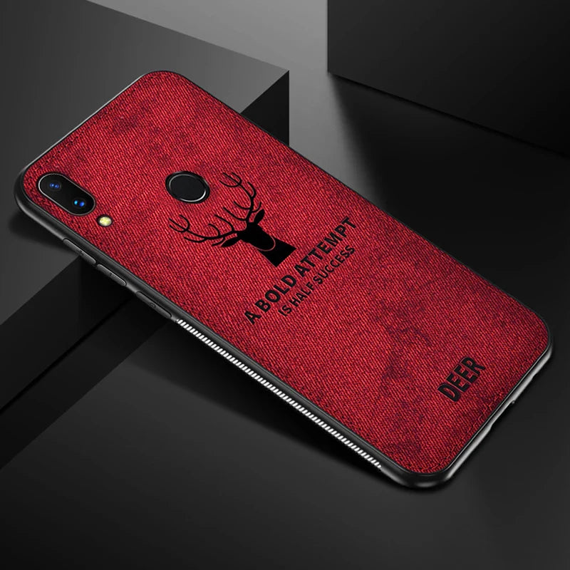 Deer Cloth Phone Case for Huawei Honor 20 Pro Lite 10 10i 8A 8C 8X 8S 9X PRO 7X 7S 7A Honor 7C 9 20s 9A Soft Silicone Frame Case - Korvel