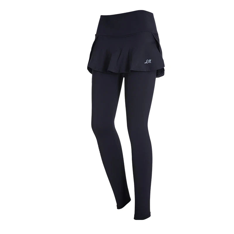 Women High Waist Skirt Leggings