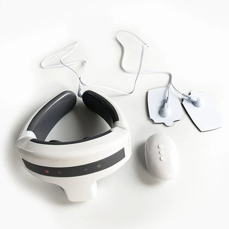 Smart Shoulder Neck Massager Electric Neck Massage Health Care Relaxation Three Heads Relieve Stress Fatigue Pain Relief tool - Korvel
