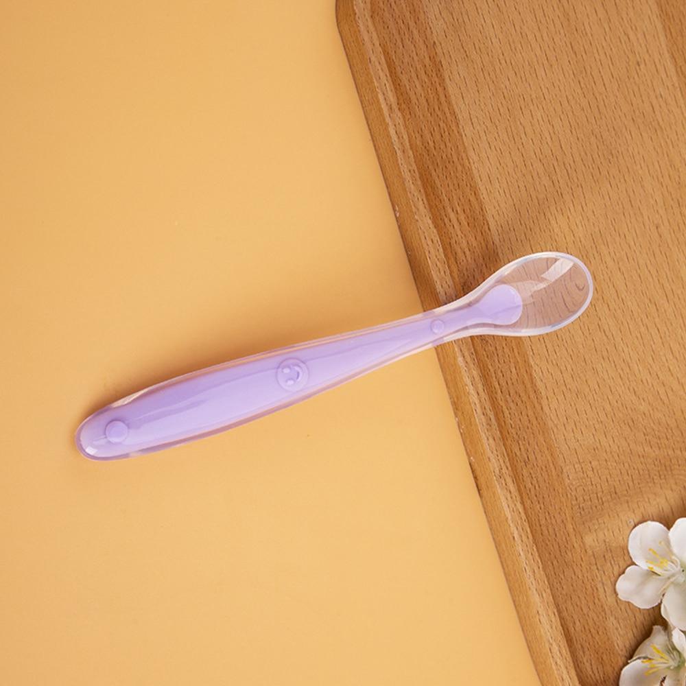 Premium Soft Silicone Baby Feeding Spoons - Candy Color Set