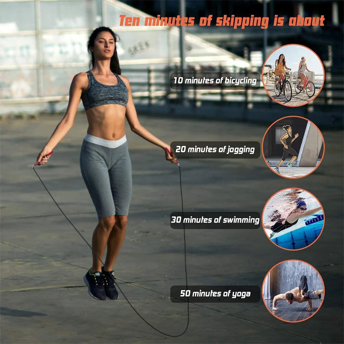 Corde à sauter professionnelle pour CrossFit et entraînement