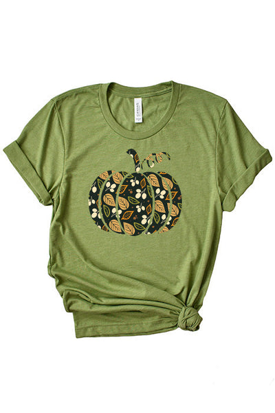 Floral Pumpkin T-Shirt - Korvel