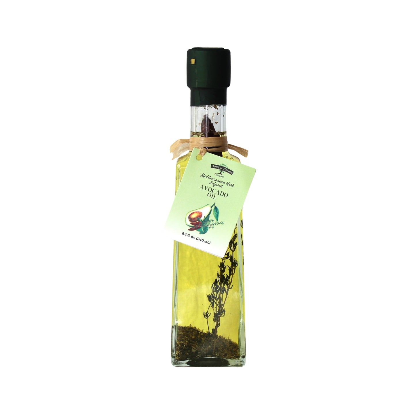 Mediterranean Herb Infused Avocado Oil, Castollata (240mL / 8.1 fl. oz.) - Korvel